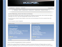 Tablet Screenshot of glowfish.de